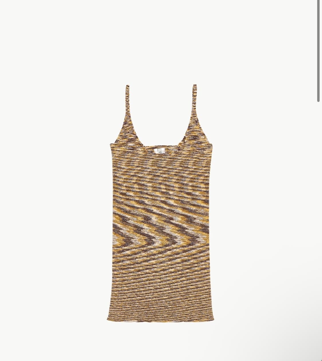 Baserange Flute Tank, Brown Melange 상품이미지1