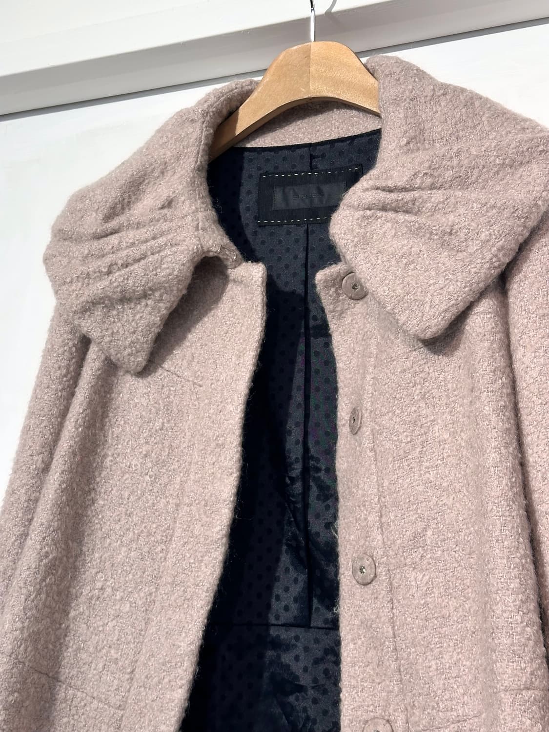 베이비핑크 리본 코트 상품이미지7