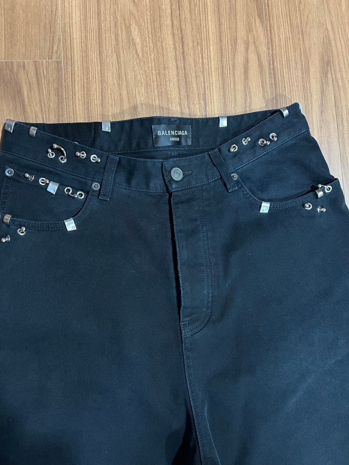 [XS]발렌시아가 피어싱 데님 팬츠 상품이미지3