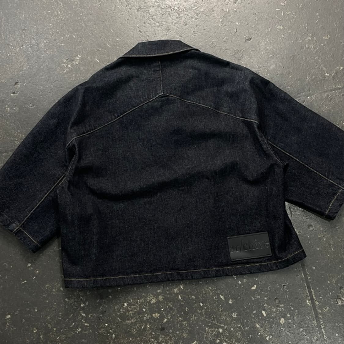 보브 (VOV) 포켓 크롭 데님 자켓  상품이미지5