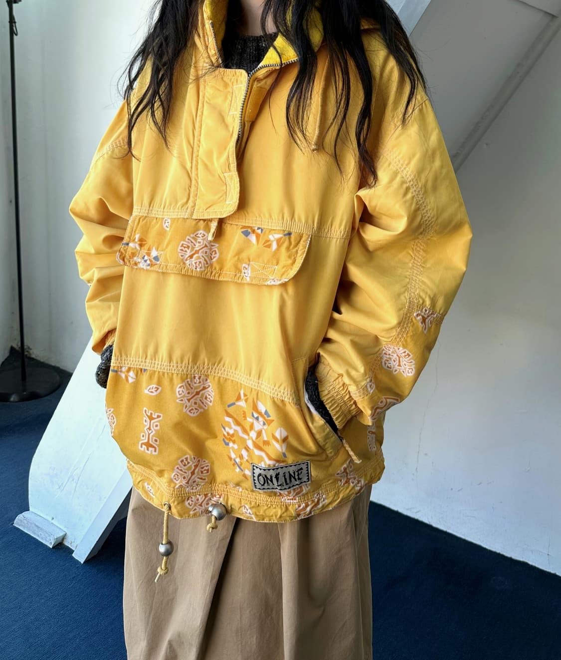 Padded utility design anorak parka 상품이미지2