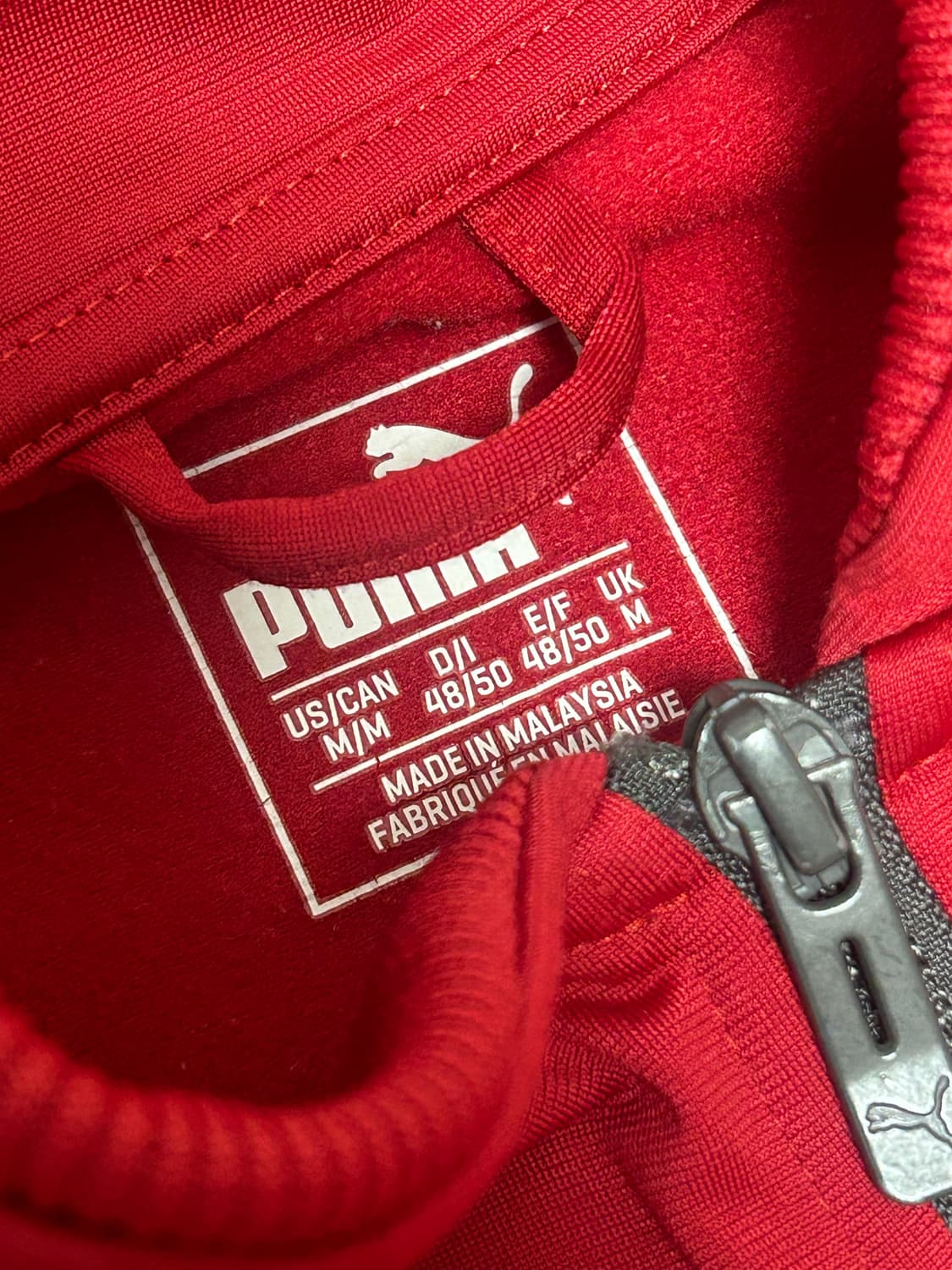 푸마 아스날 버건디 트랙탑 쟈지 상품이미지5