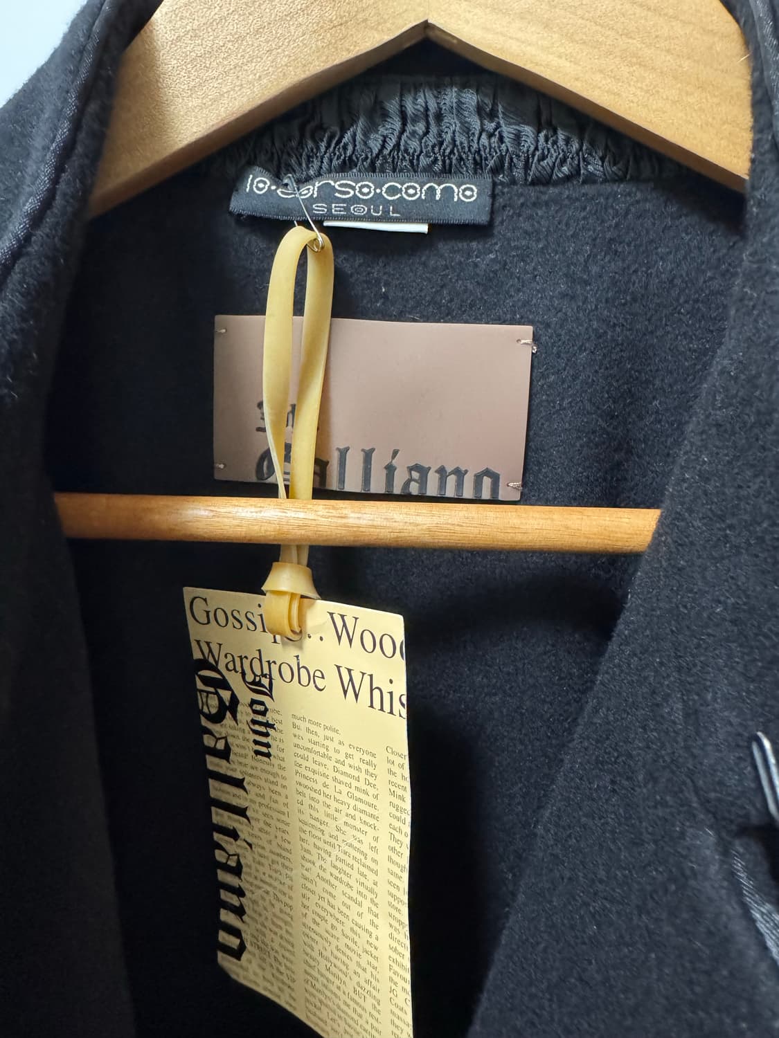 존갈리아노 아티저널 나폴레옹 울자켓 상품이미지3