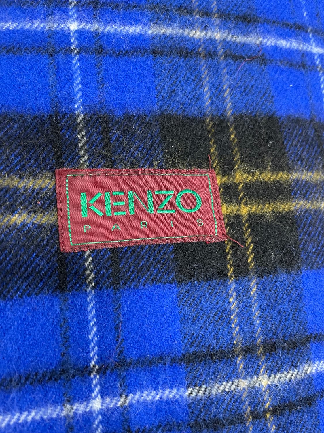 빈티지 겐조 울100%  목도리 상품이미지4