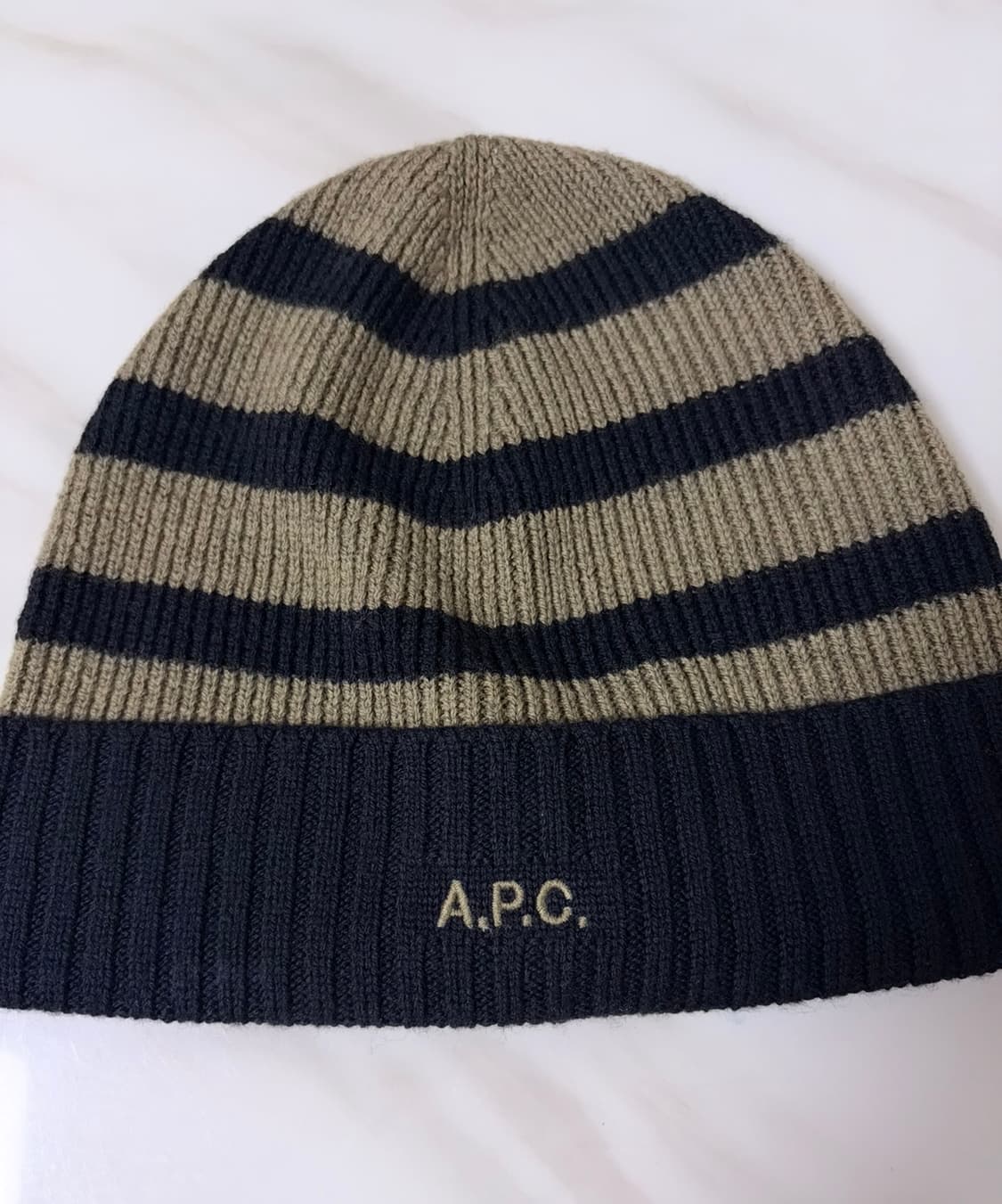 아페쎄 martin knit hat 카키   상품이미지1