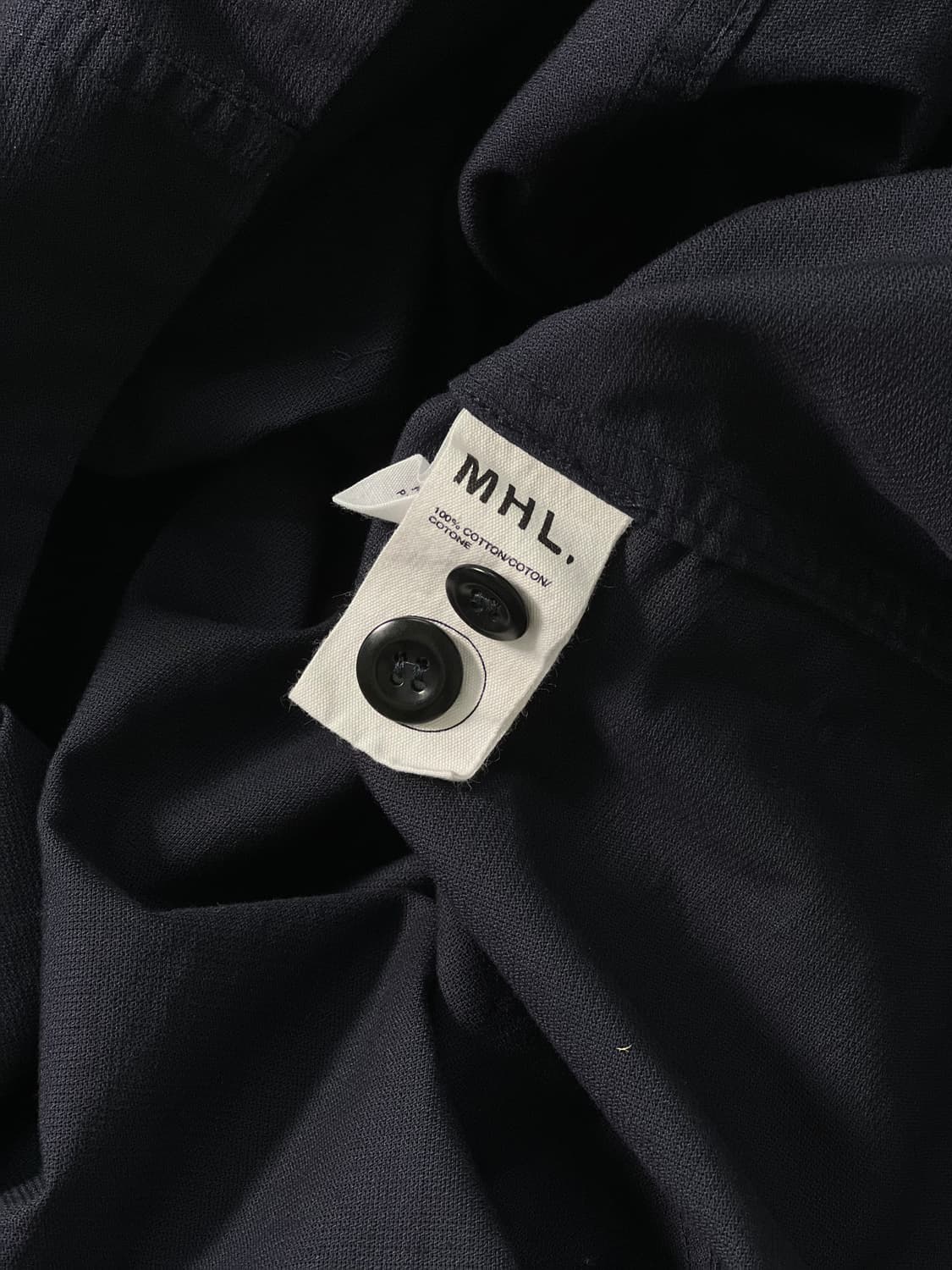 [MHL.] 마가렛호웰 코튼 워크웨어 셔츠 원피스 상품이미지7