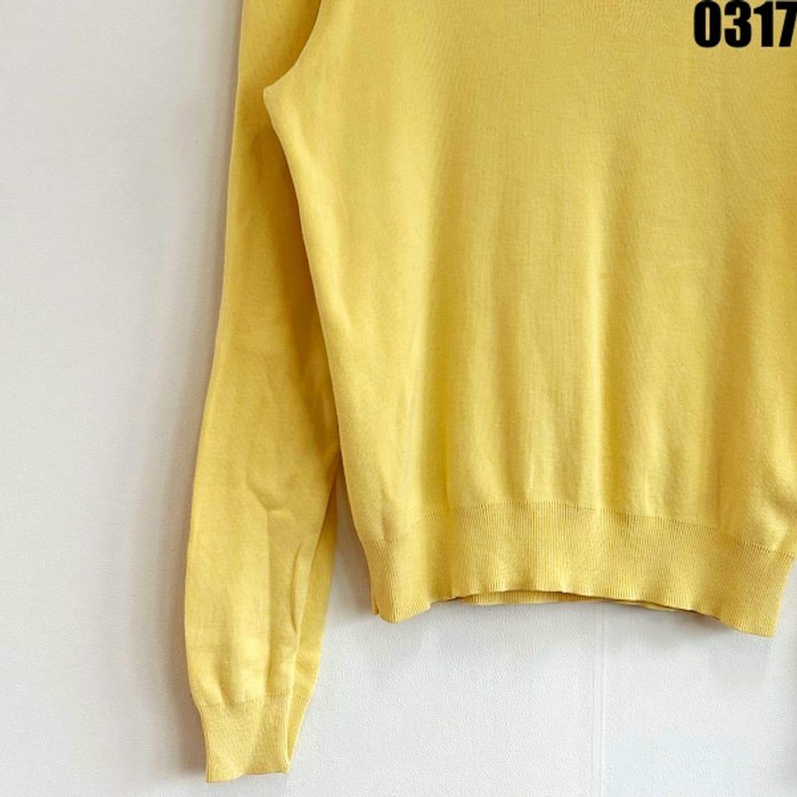 폴로 랄프로렌 코튼 니트 카라 긴팔 M 0317 상품이미지7