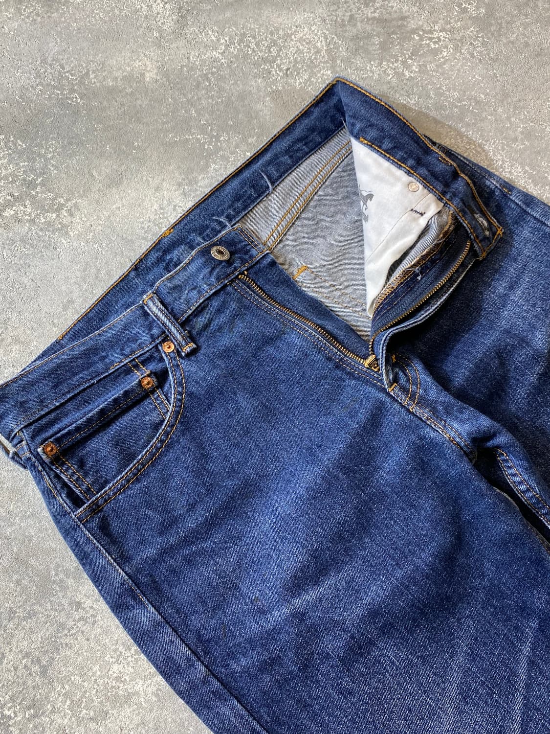[34] Levi's 505 리바이스 레귤러 핏 데님팬츠 상품이미지4