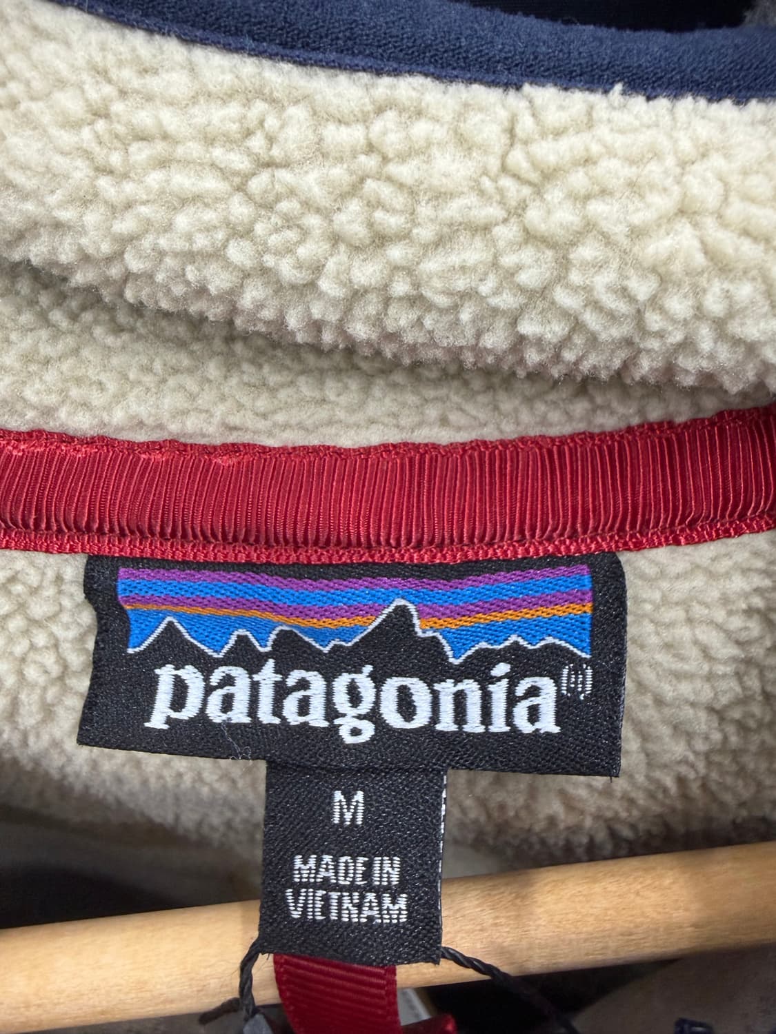 파타고니아 레트로 파일 자켓 아이보리 상품이미지6