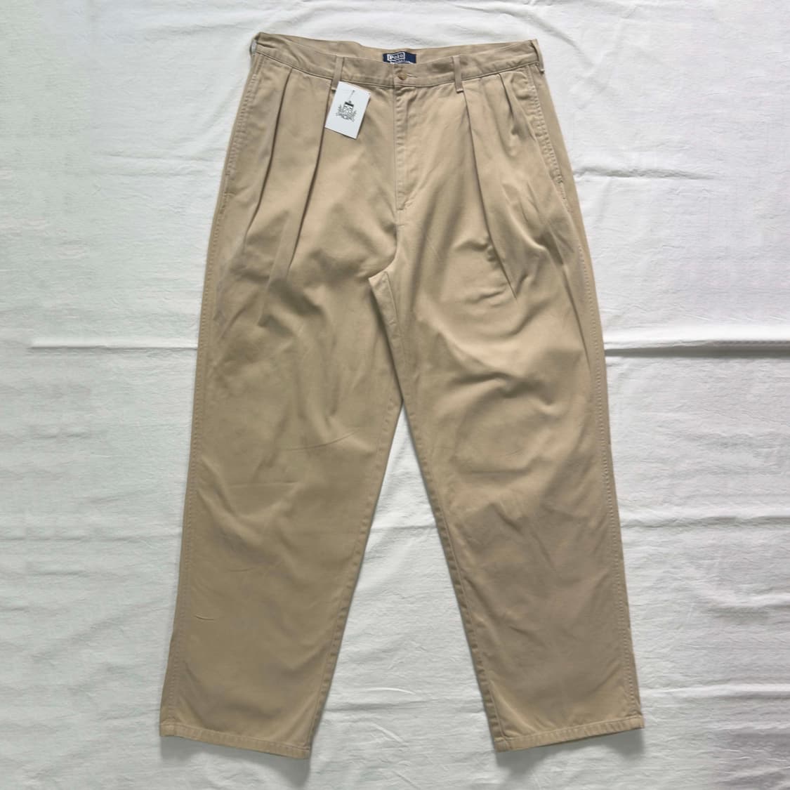 90s 폴로 랄프로렌 투턱 치노팬츠 36X30 상품이미지1