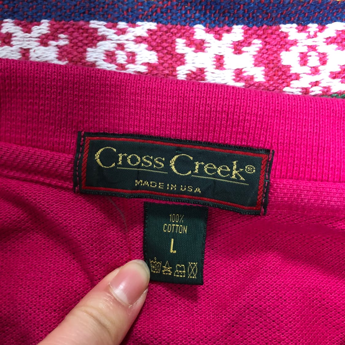 CrossCreek 폴로 티셔츠 상품이미지2