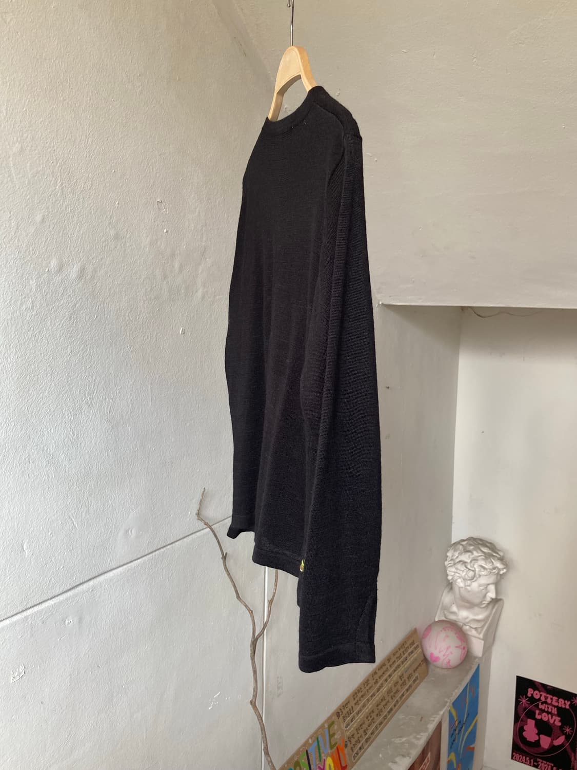 아크릴 마소재 플라워 가디건 상품이미지8