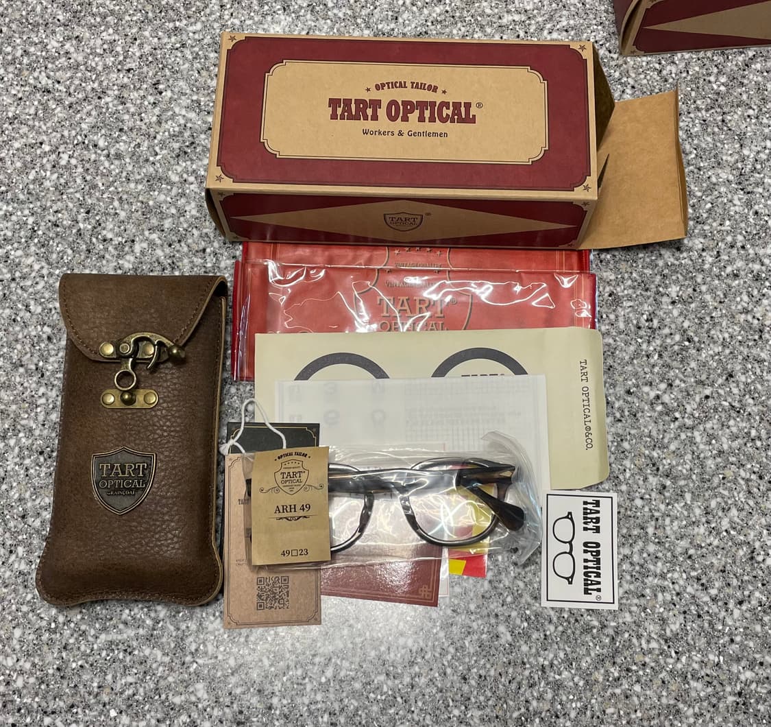 타르트 옵티컬 아넬 헤르티지 49사이즈 A8 새상품 상품이미지2