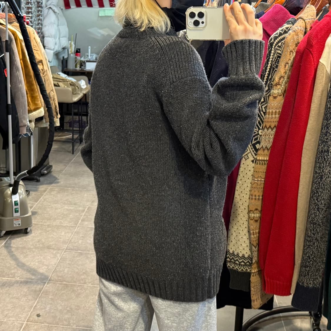 [NO.9] 라코스테 니트 집업 가디건 상품이미지5