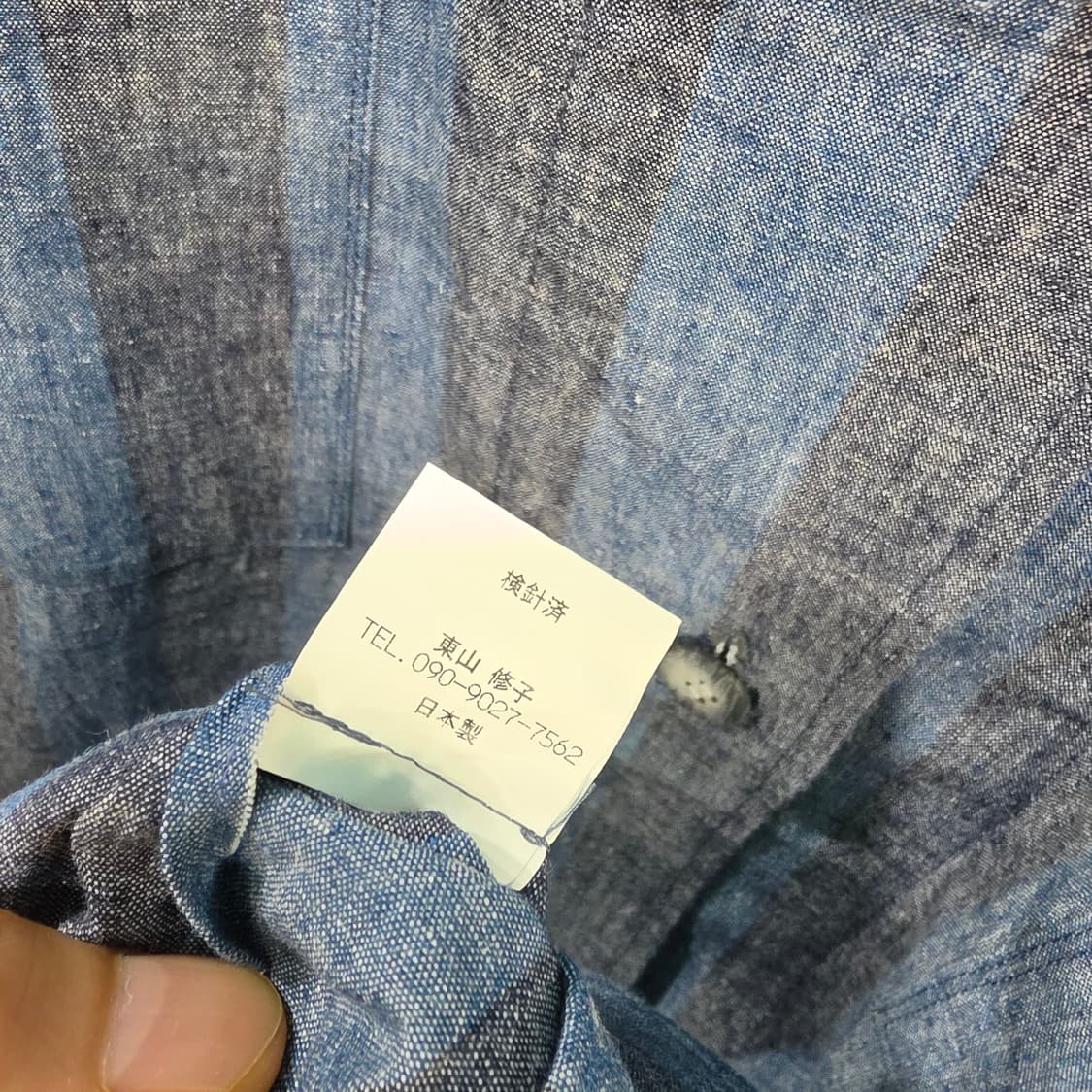 JAPAN 빈티지 린넨 롱셔츠 원피스- 우먼프리 상품이미지8