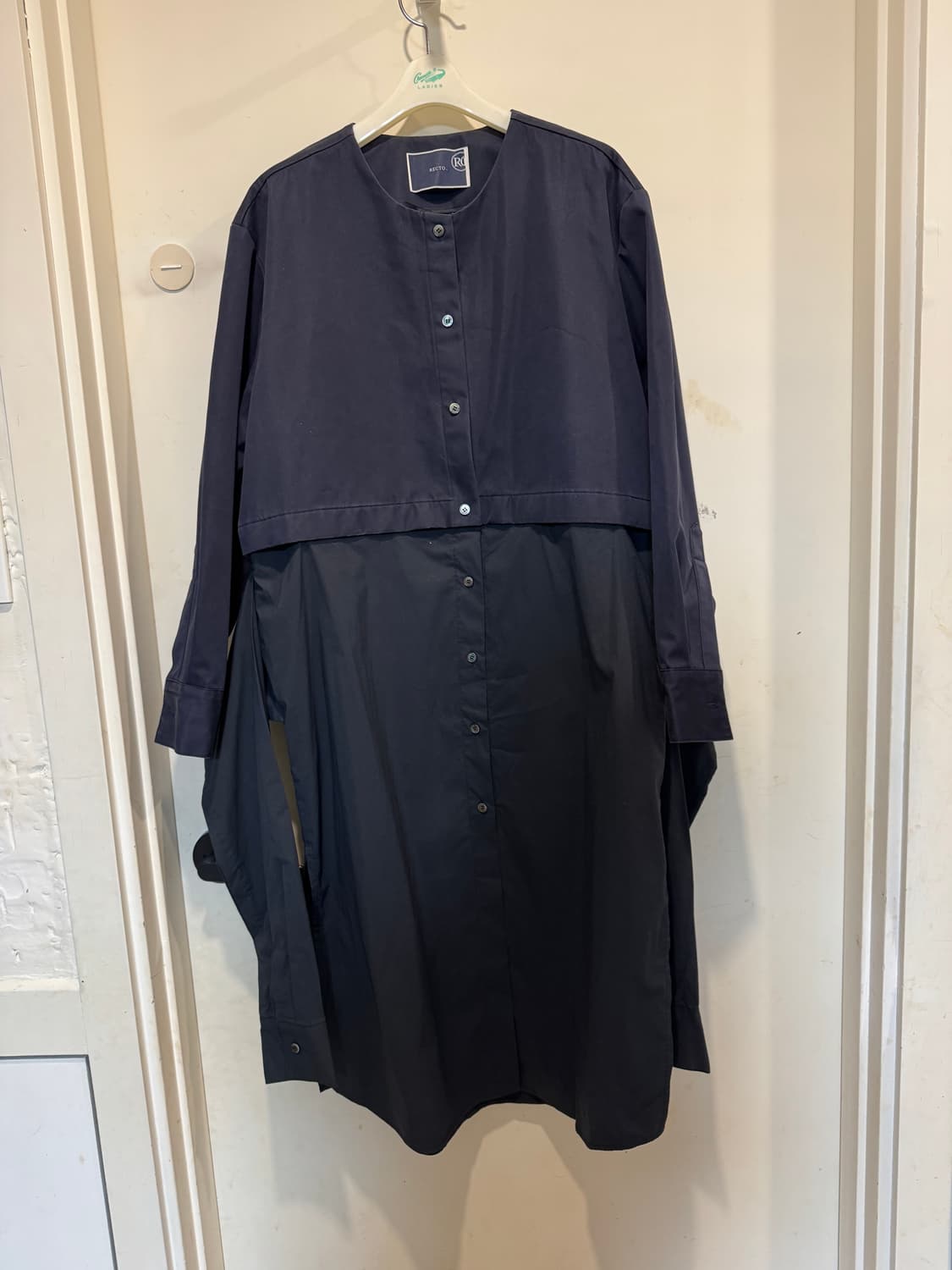 렉토 투웨이 셔츠 레이어드 원피스 상품이미지2