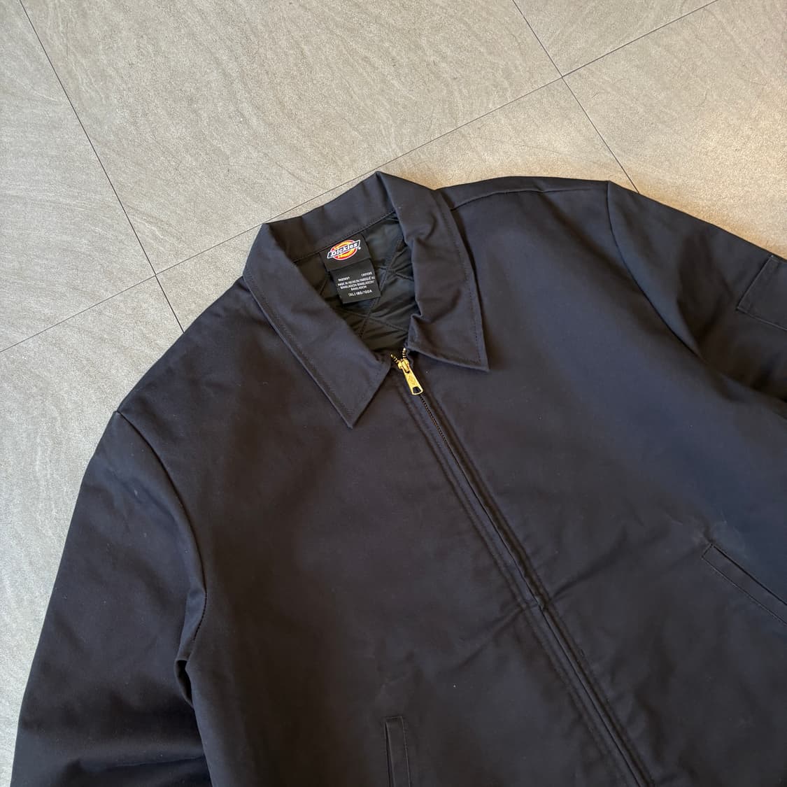 디키즈 아이젠하워 누빔 블랙 워크 자켓 상품이미지2