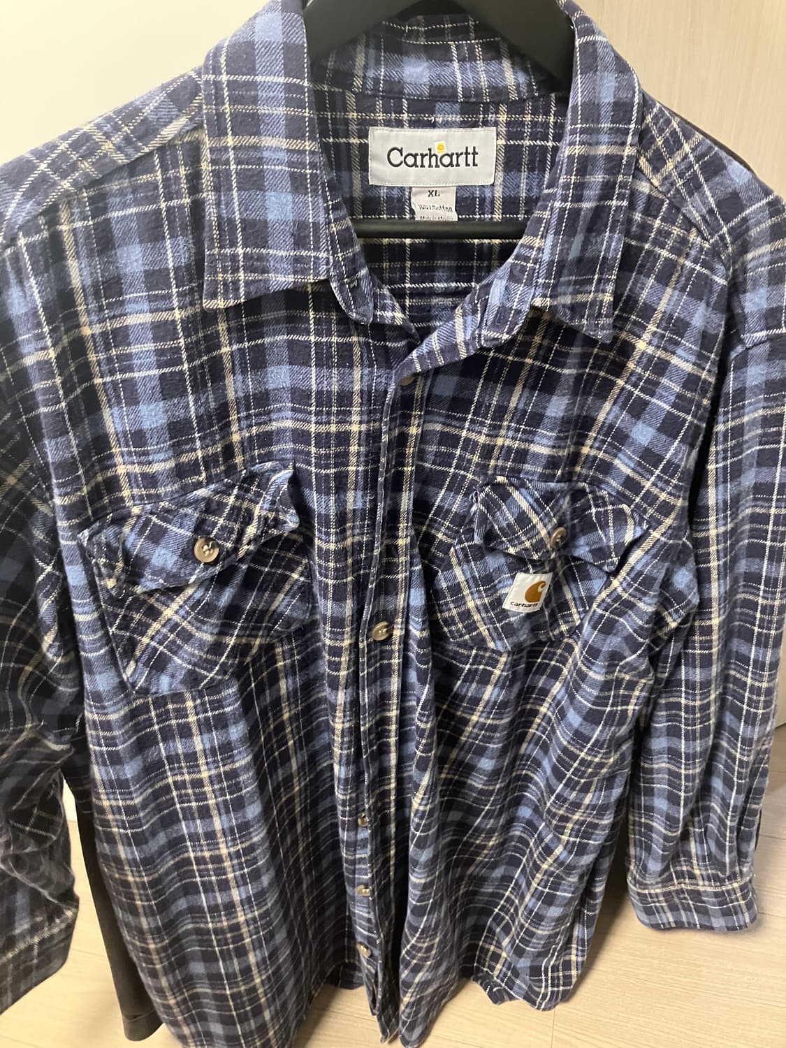 (XL) 칼하트 플란넬 체크셔츠 carhartt 상품이미지1