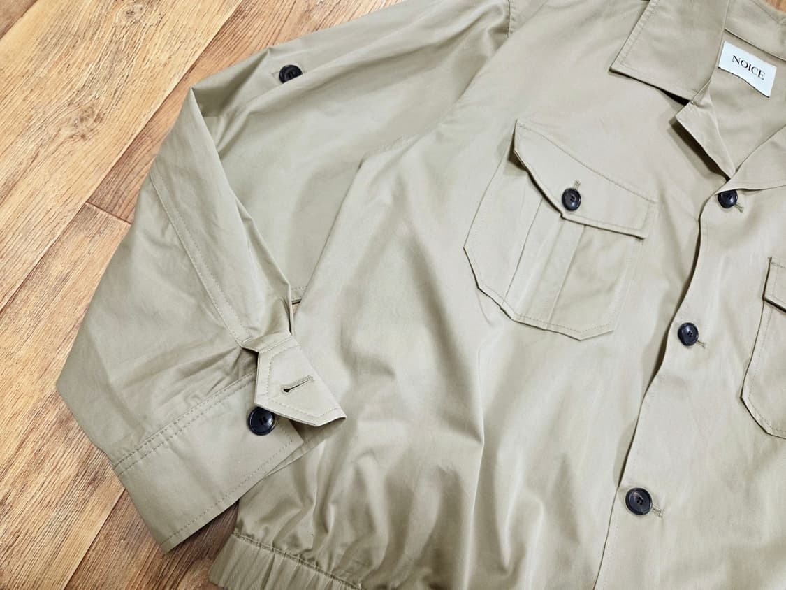 노이스(NOICE) 플랩포켓 코튼 블루종 자켓 95-100 상품이미지8