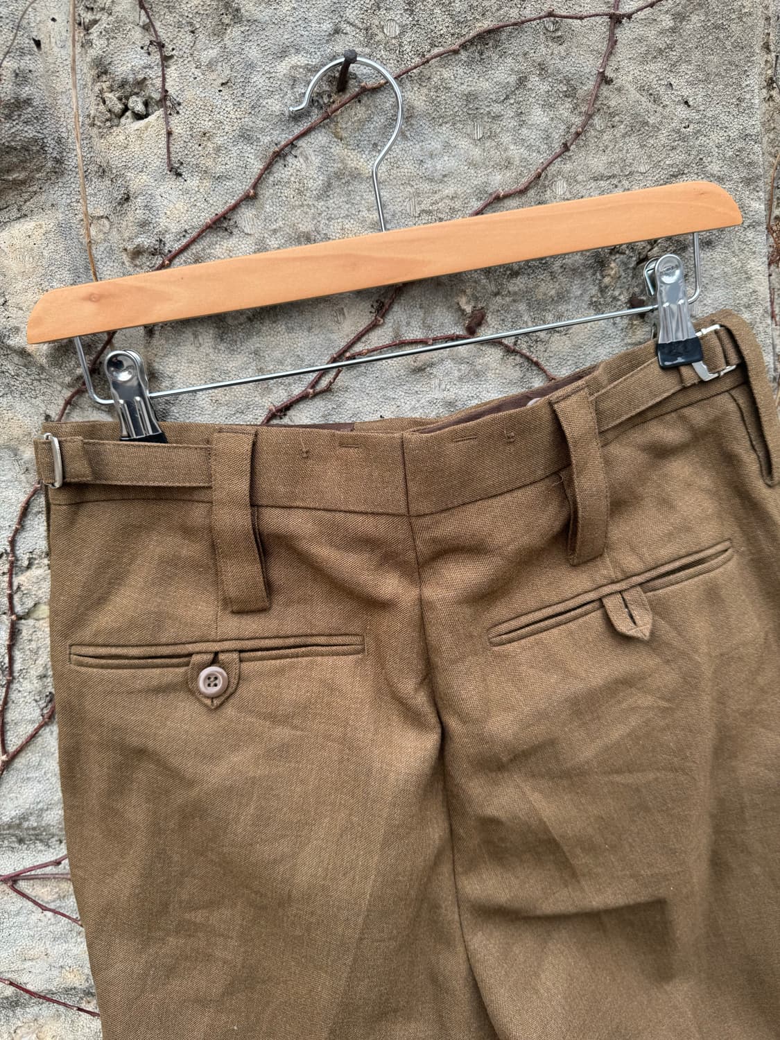 영국군 오리지널 배럭 드레스 트라우져 팬츠 브라운 30 상품이미지6