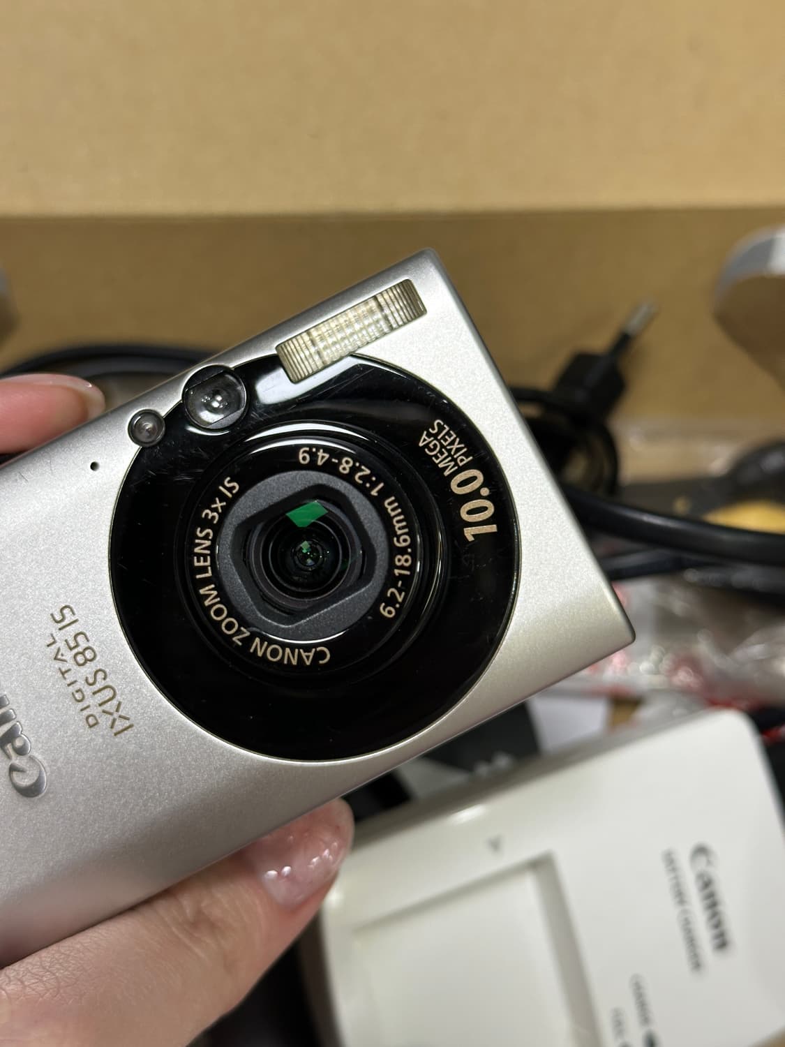 새상품급) 작례, 캐논 익서스 85 is ixus, 풀박스, 바로사용가능 상품이미지7