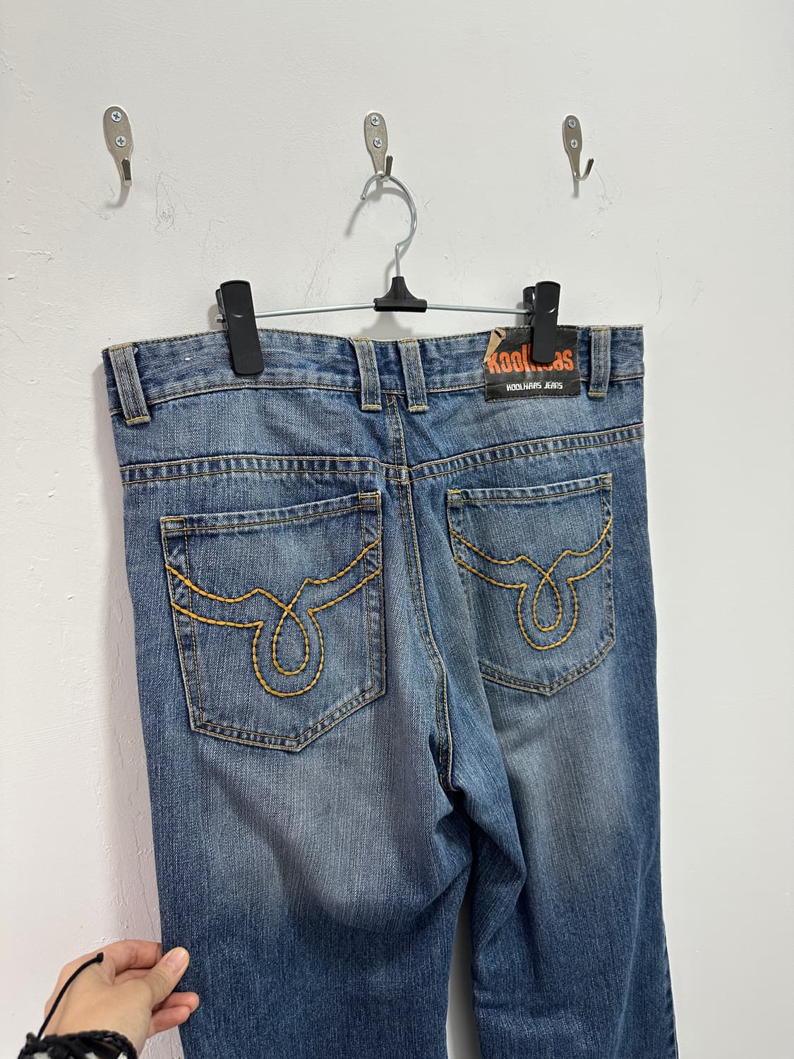 Vintage pocket embroidery jeans 상품이미지5