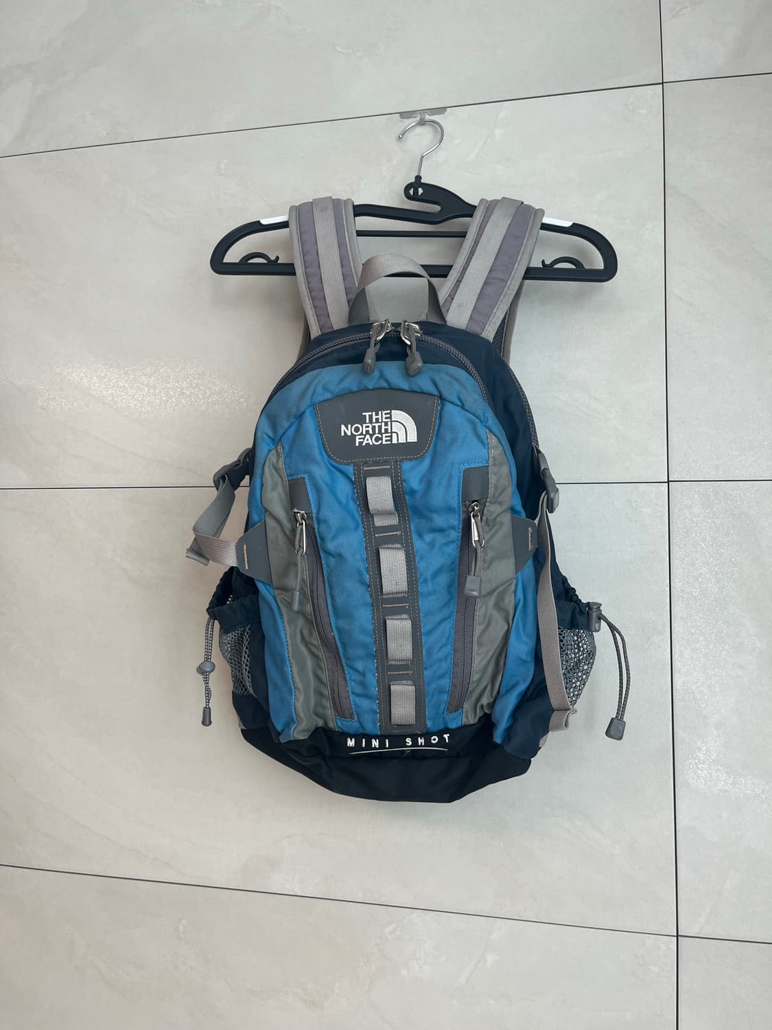 노스페이스 미니샷 백팩 블루 상품이미지3