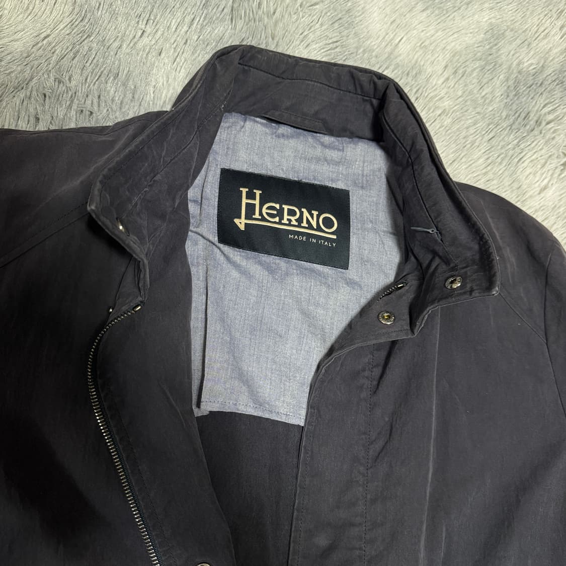 이태리 에르노 남성 워싱 코트 110사이즈 백화점택 상품이미지2