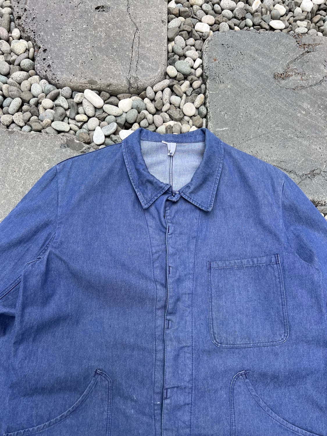 OLD VINTAGE WASHING "DENIM" 데님프렌치워크자켓 상품이미지6