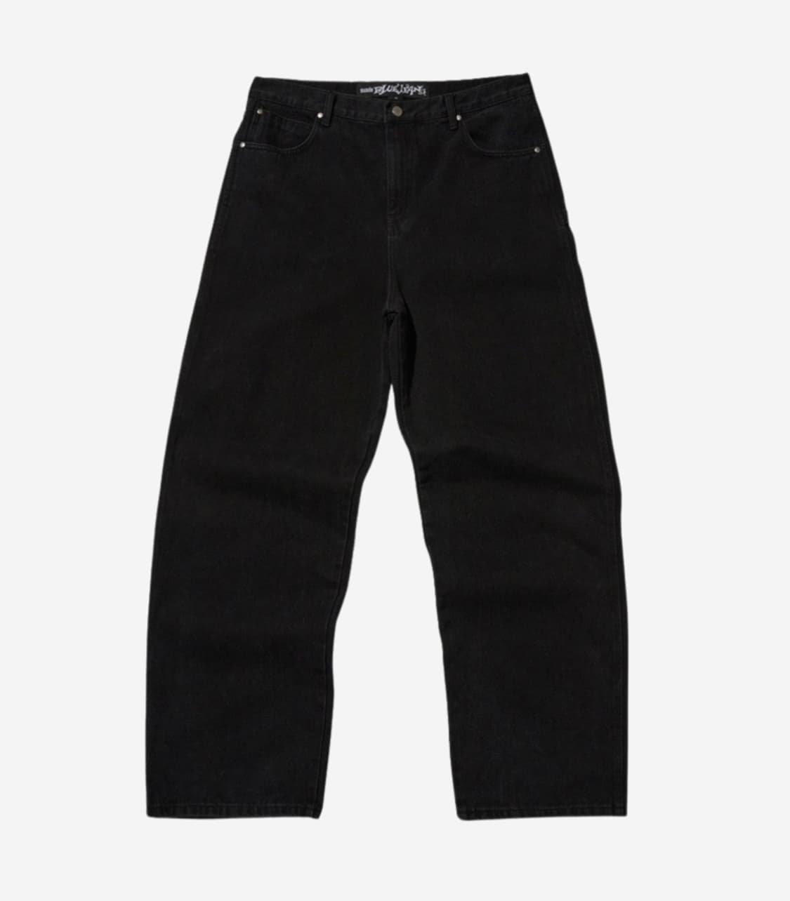 Baggy denim black 배기핏 흑청 상품이미지1