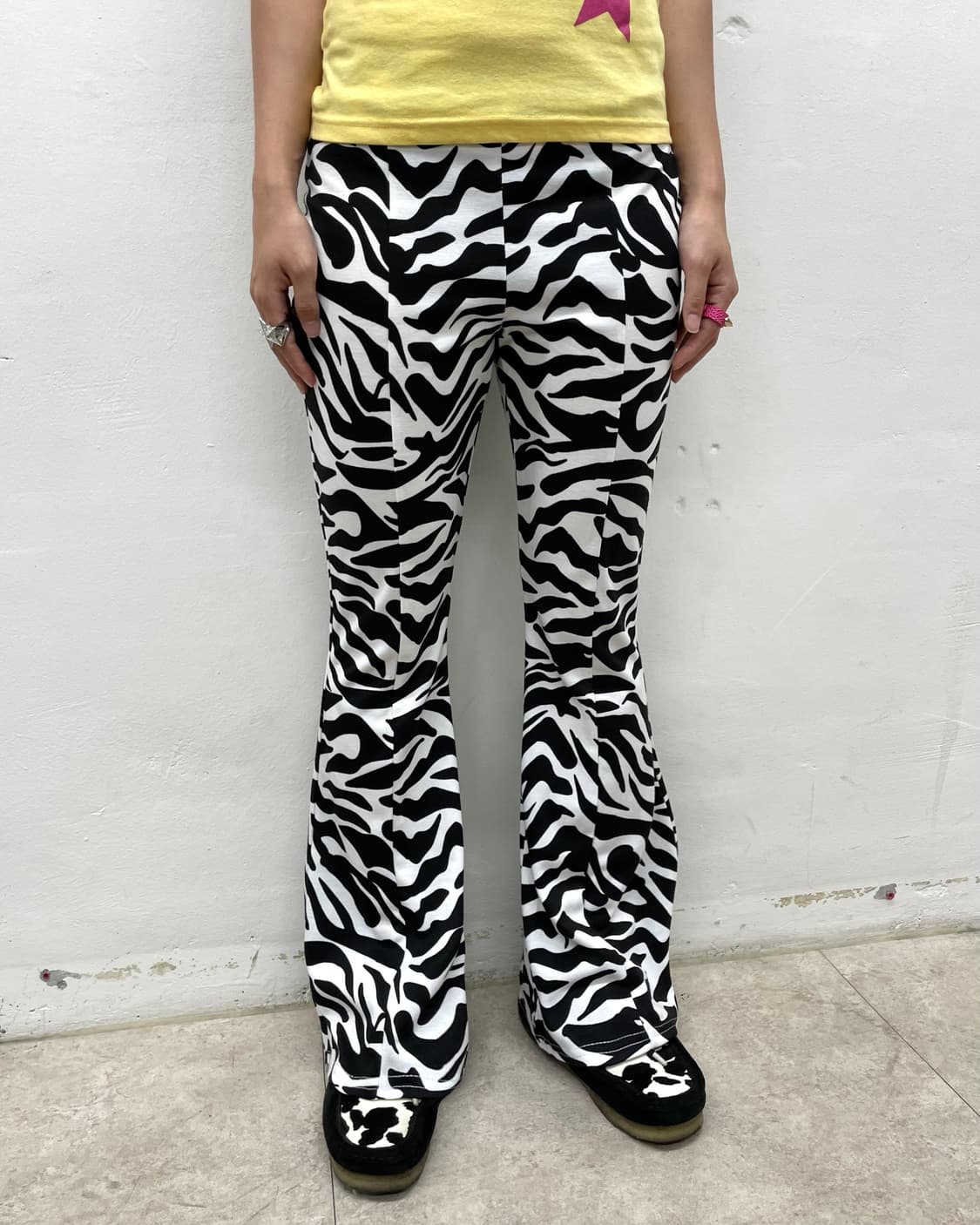 Zebra Bootcut Retro Pants 상품이미지3