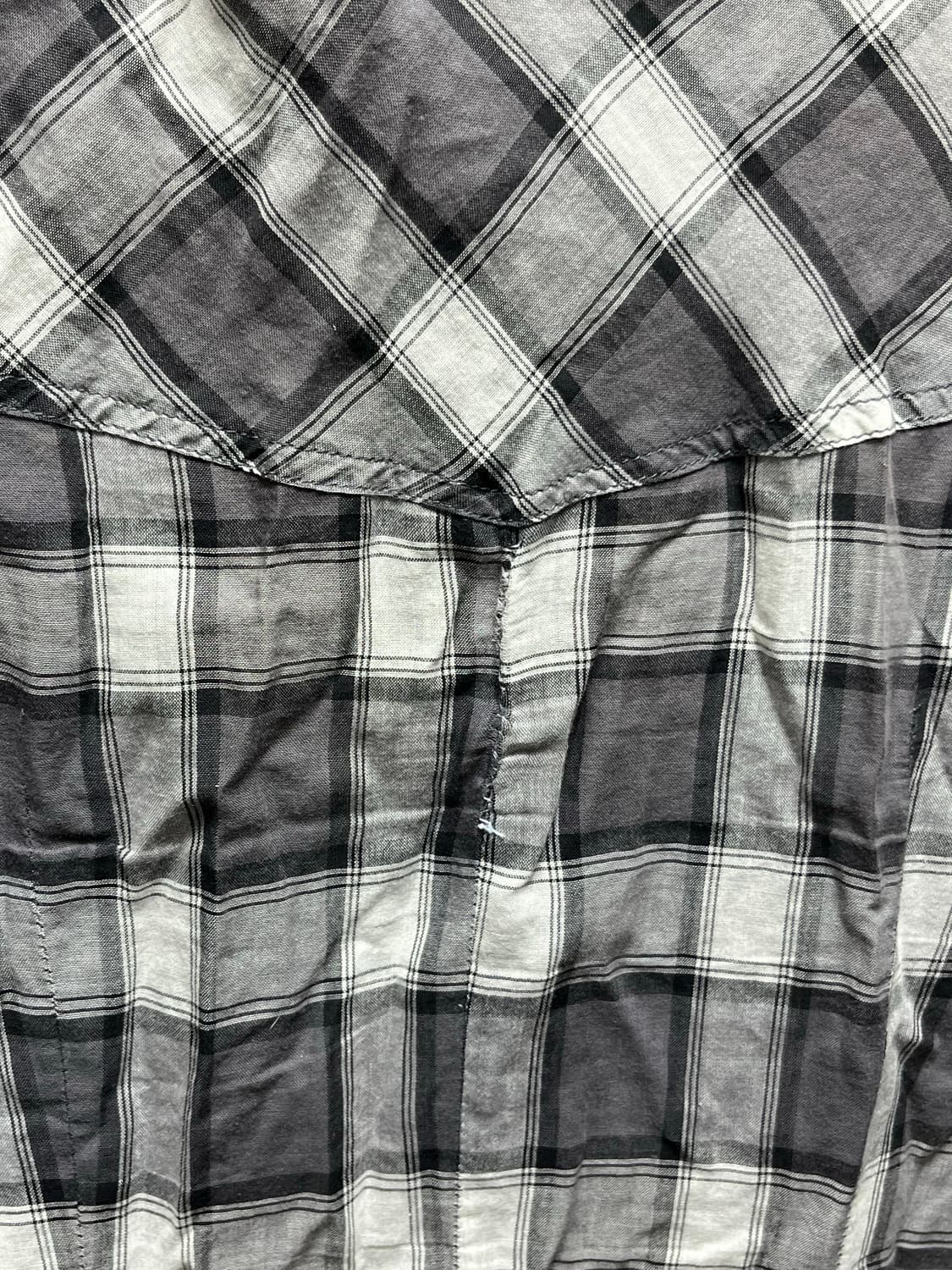 빈티지 무채색 체크 캉캉 원피스 상품이미지5