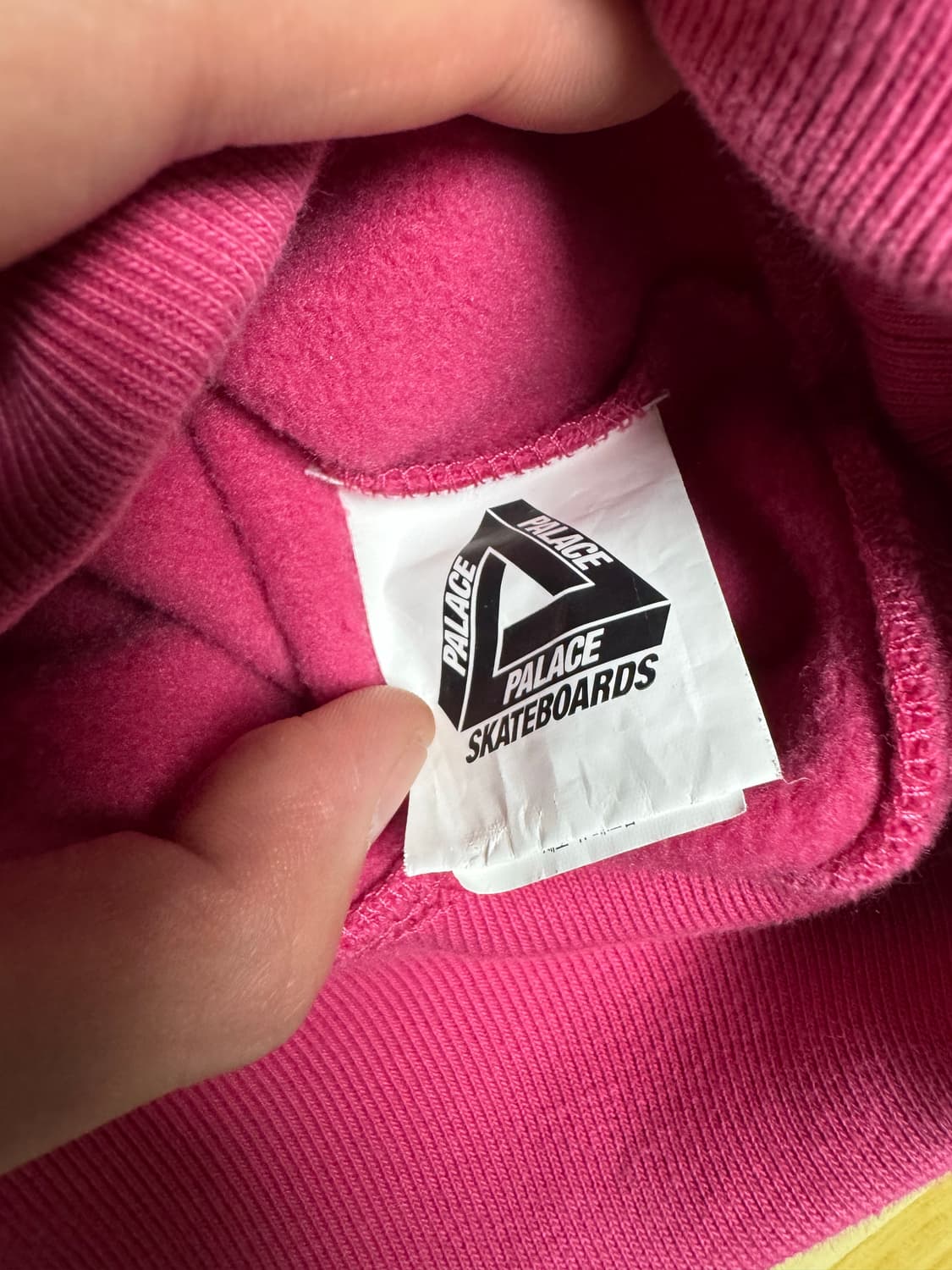 [XL]팔라스 셔닐 트라이퍼그 크루 베리 레드 - 24FW  상품이미지4