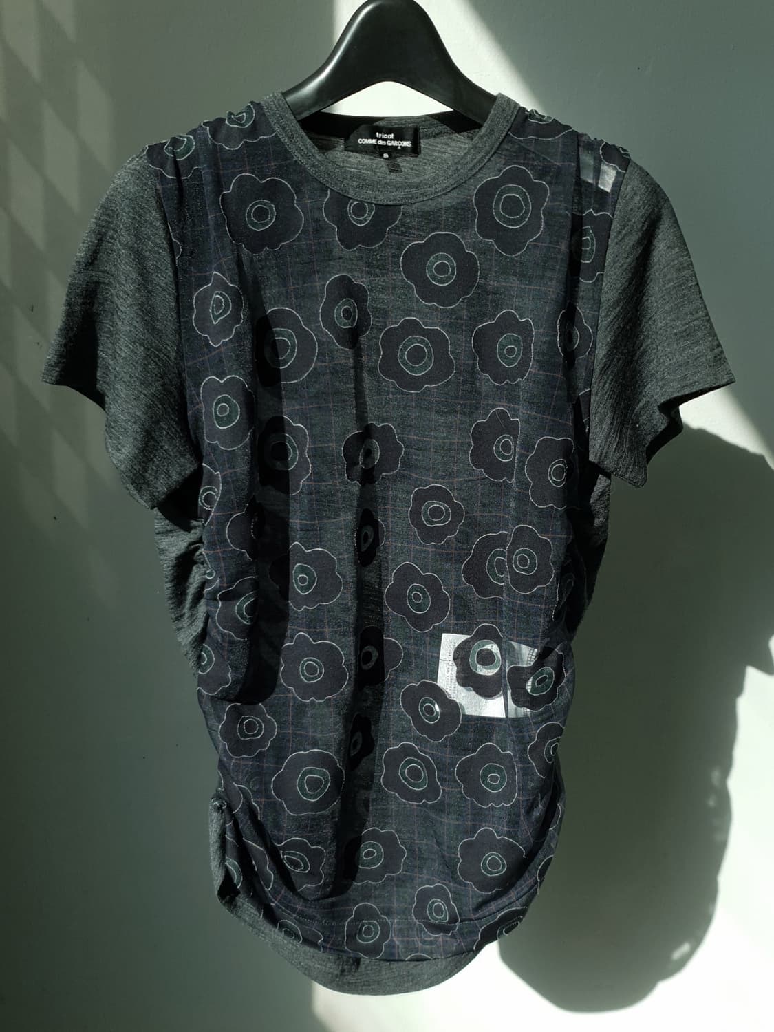 Comme Des Garcons Floral Mesh Wool Top 상품이미지2