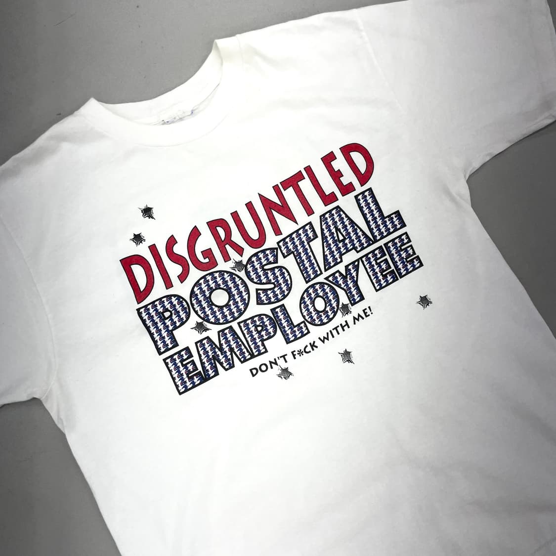 90s 싱글스티치 돈뻑윗미 don’t fxxk with me 빈티지 반팔 상품이미지3