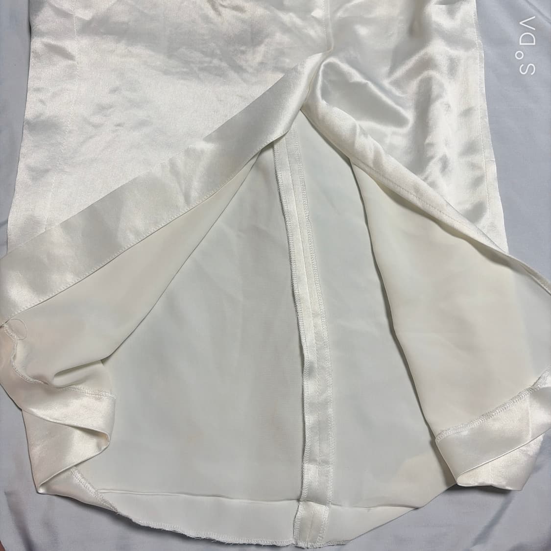 렉토 유광 롱 스커트 M 상품이미지6