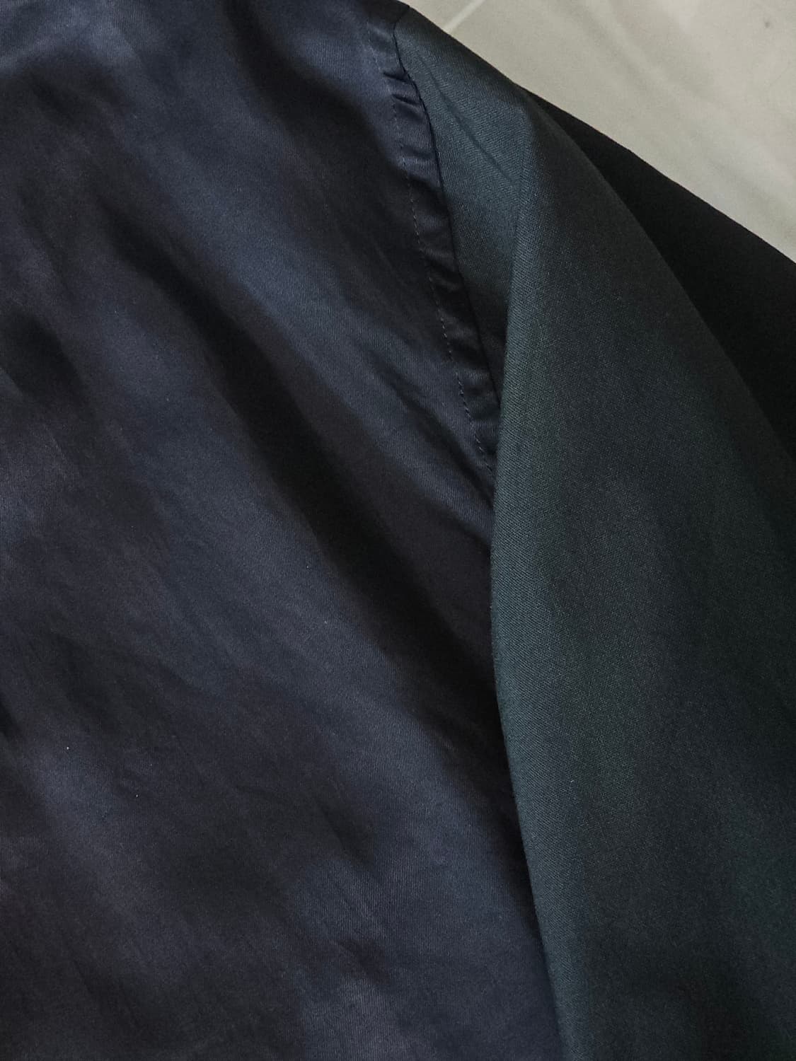 (RARE!) 1990fw 꼼데가르송 옴므 플러스 리버시블 크롭 자켓 상품이미지5