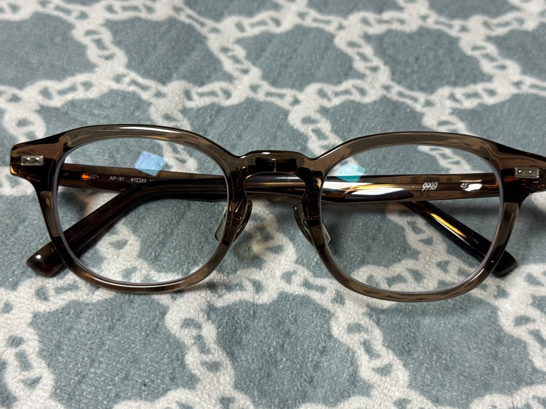 [3회미만] 포나인즈 AP31 브라운 클리어태(08) 팝니다. 상품이미지1