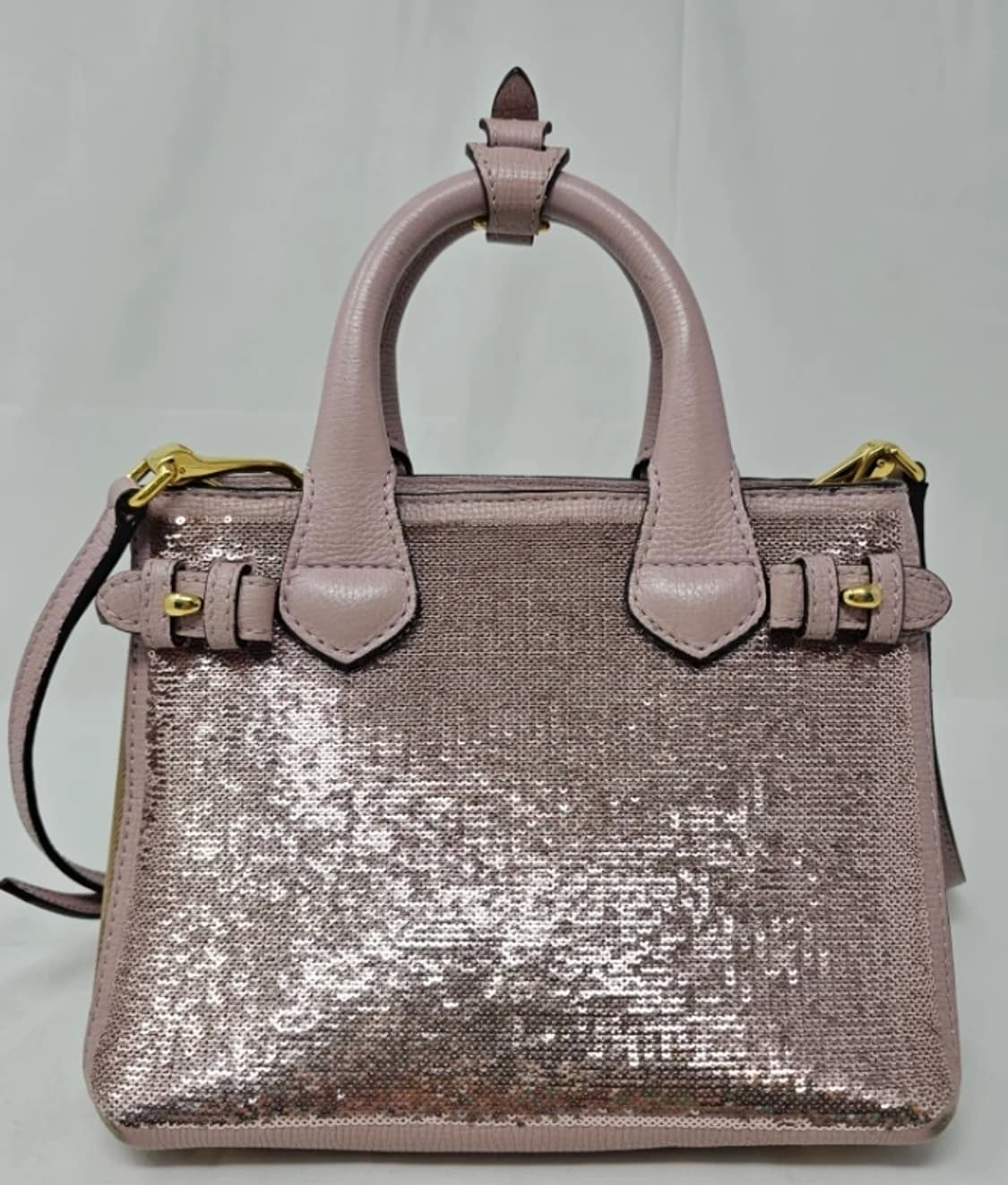 정품 버버리 베이비 배너 스팽글 토트백 크로스백 상품이미지2