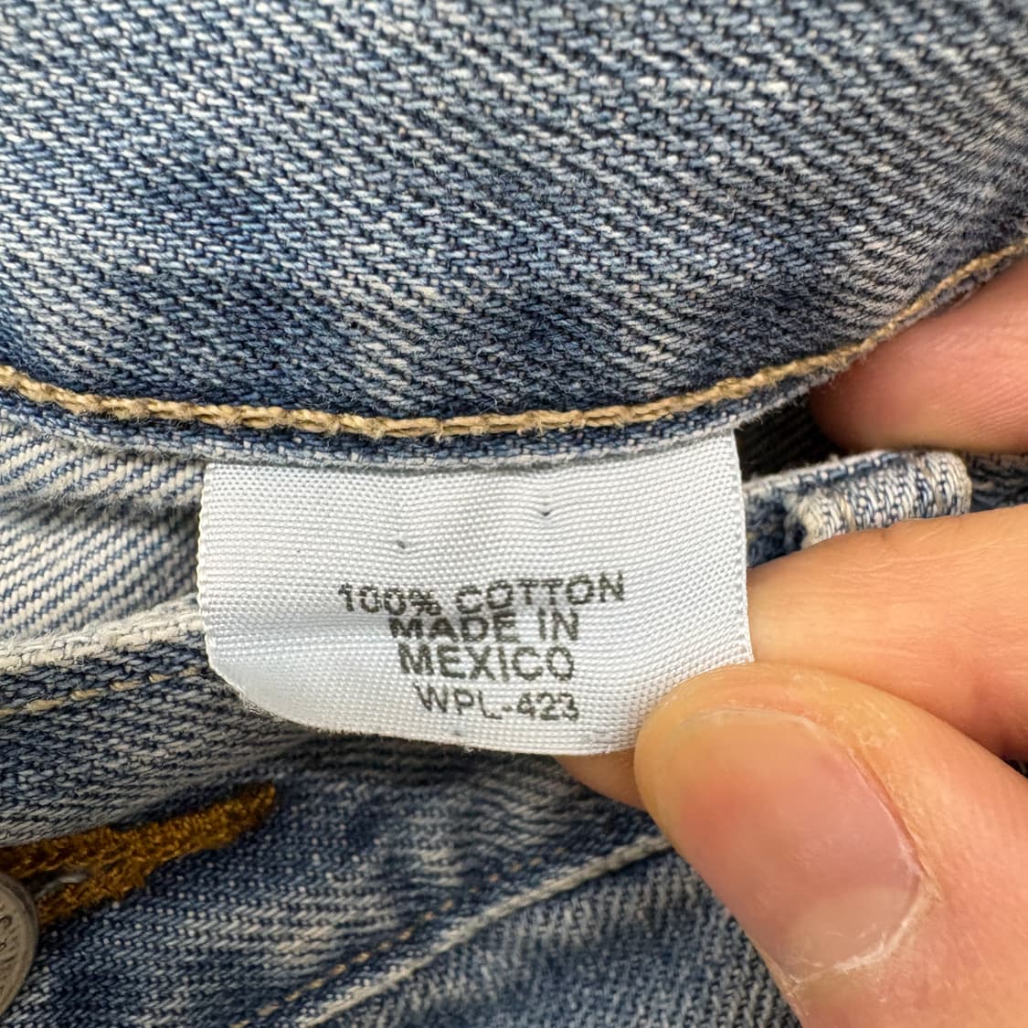 리바이스 빈티지 워싱 데님 청바지 32in 상품이미지6