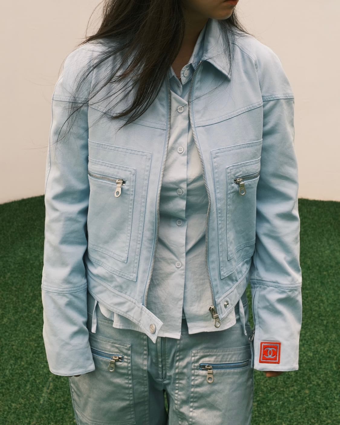 샤넬 2002ss 1번 룩 자켓  상품이미지1