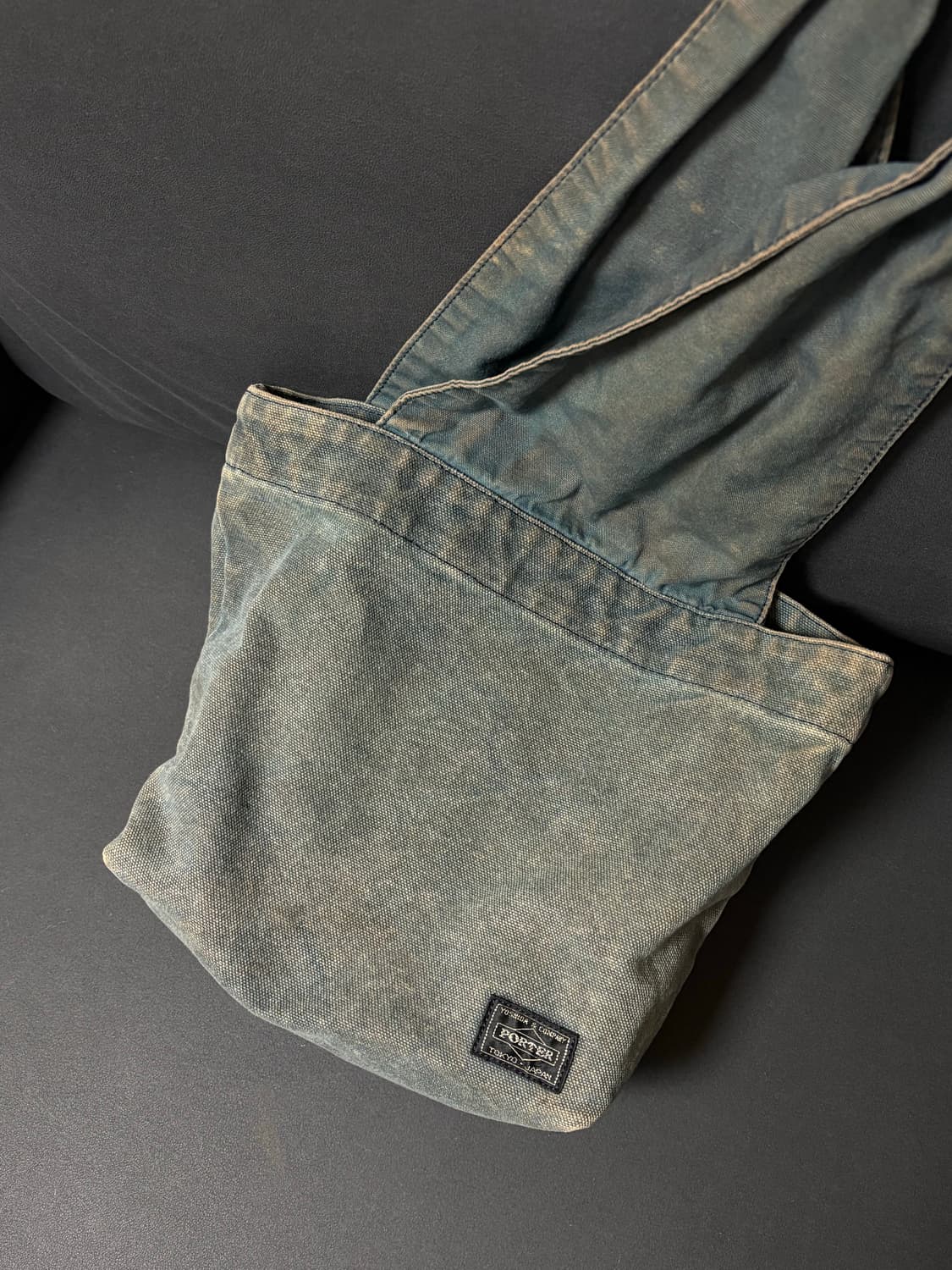 포터 데님 숄더백 상품이미지2