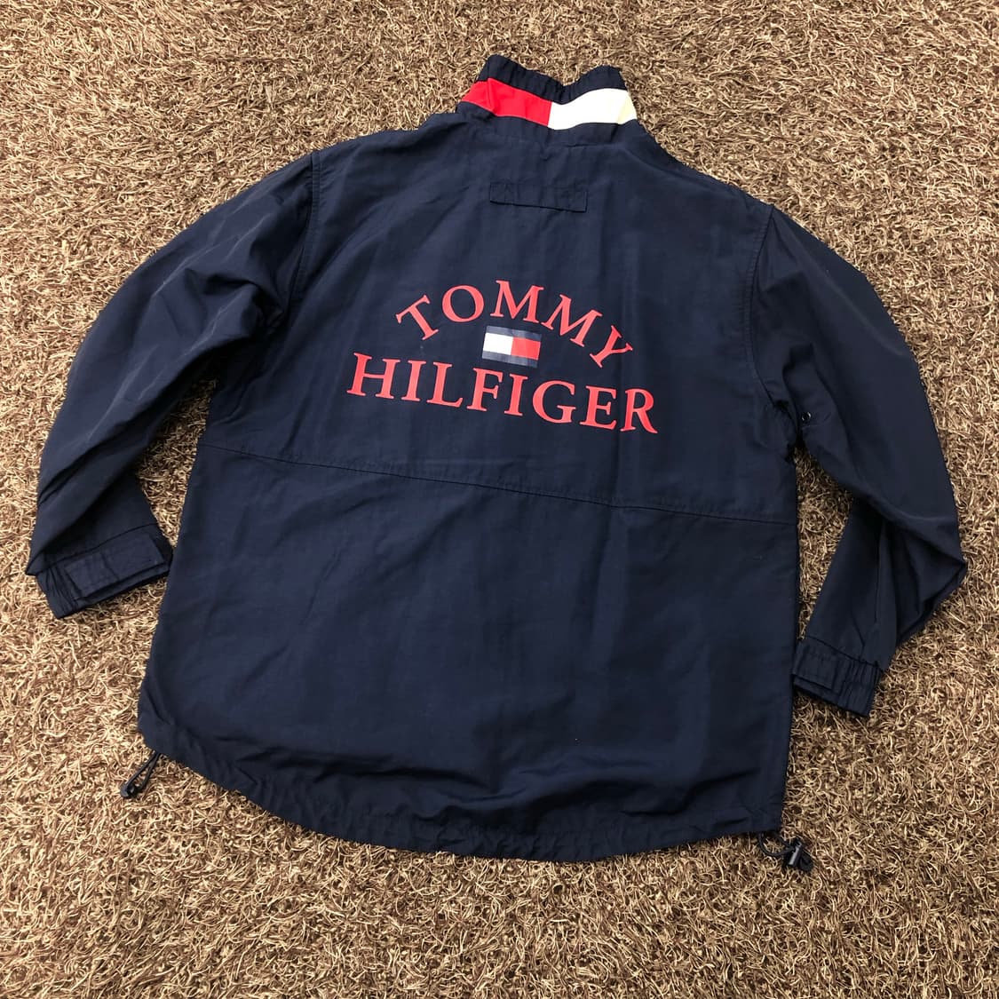 타미힐피거 빅로고 나일론 배색 바람막이 자켓 상품이미지5