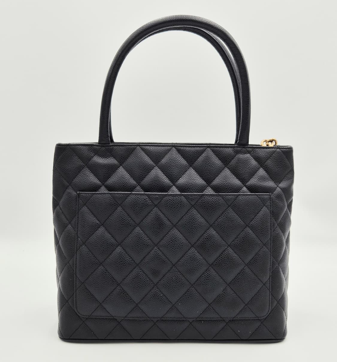 샤넬 코인백 캐비어 블랙 토트백 상품이미지2
