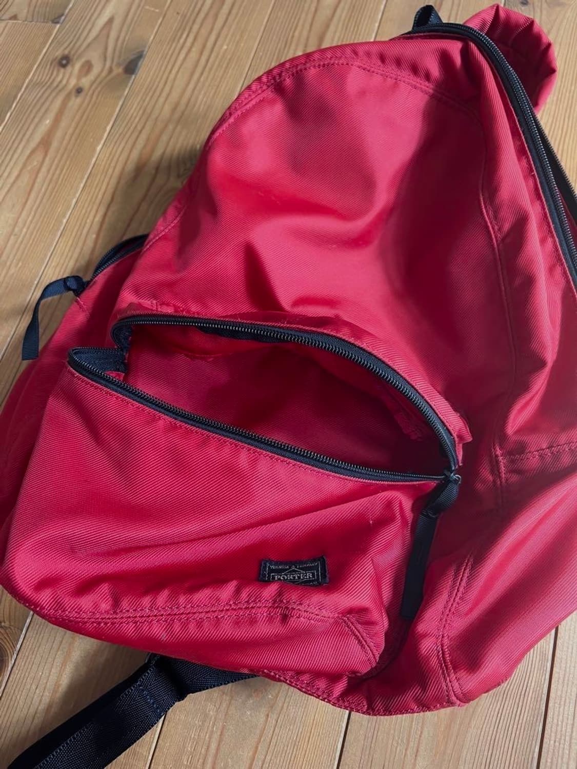 PORTER 포터 ROUND DAYPACK RED 상품이미지2