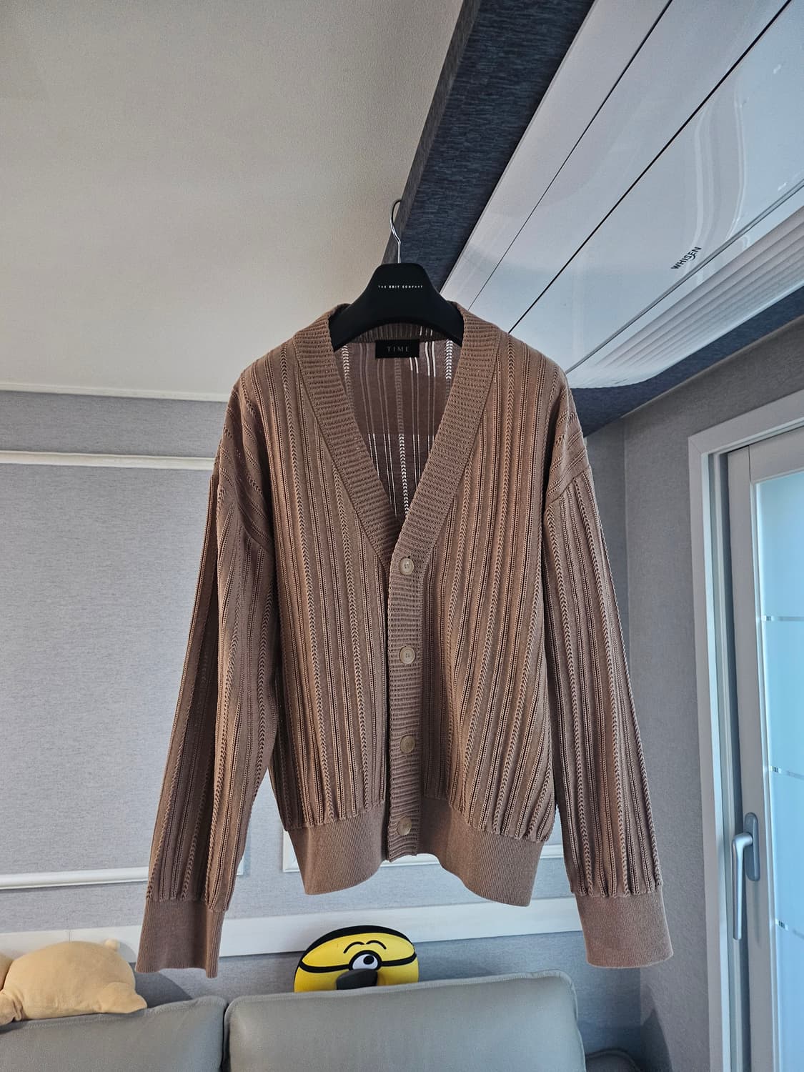 [거의 새것] 타임옴므 크로셰 가디건 100 상품이미지3