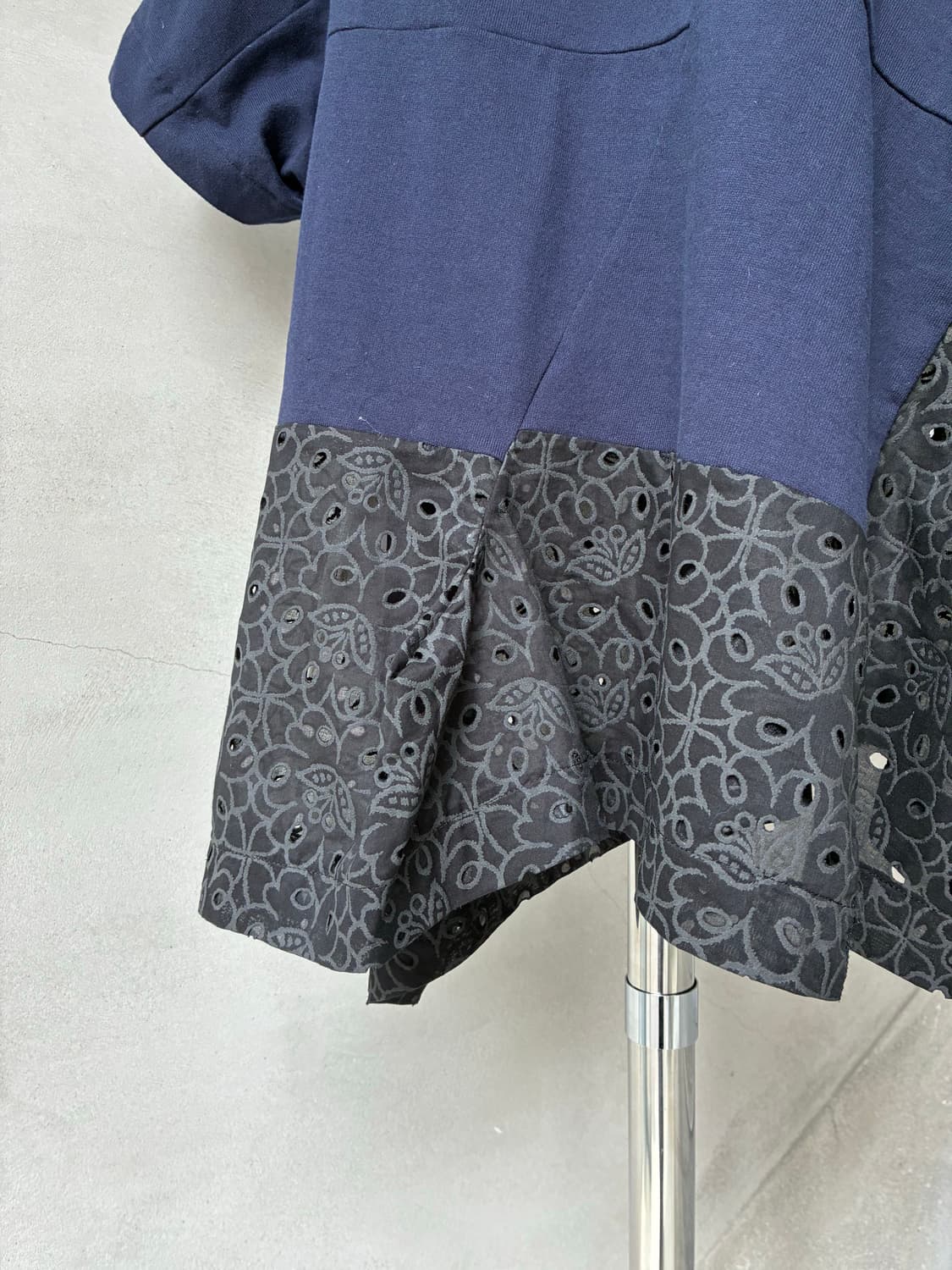 꼼데가르송 트리콧 비대칭 티셔츠 상품이미지7