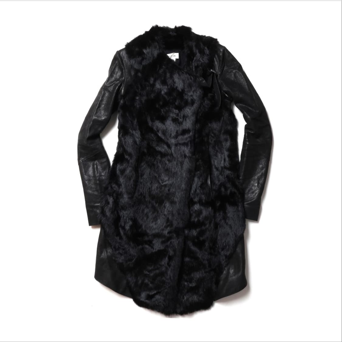 헬무트랭 Helmut Lang Rabbit Fur Leather Coat 상품이미지1