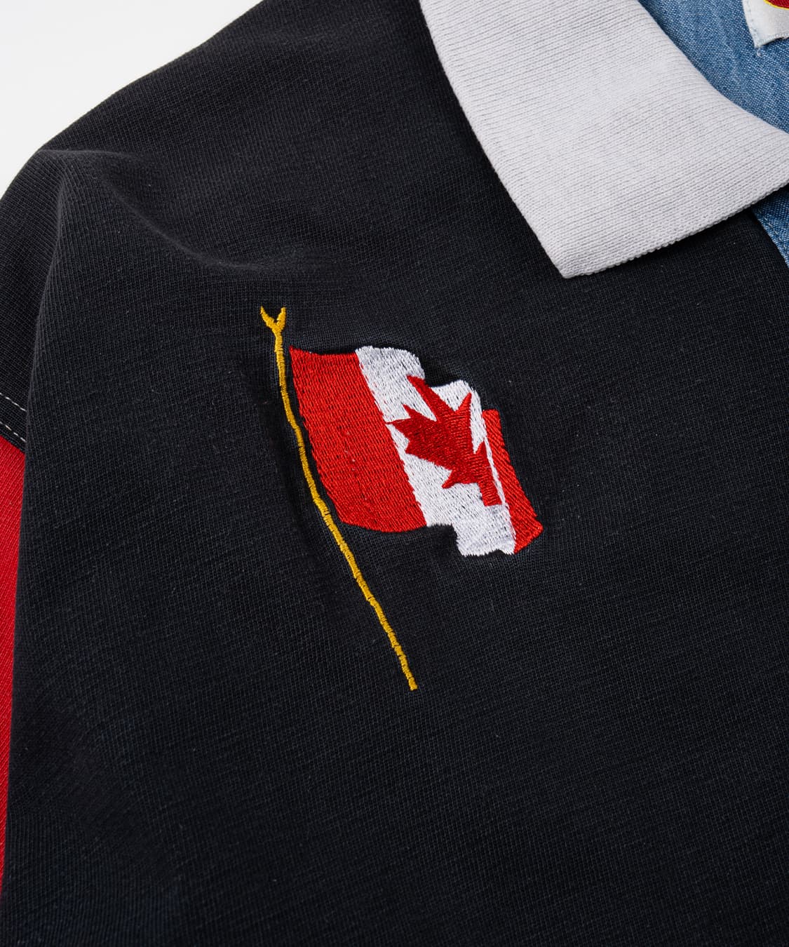 90's Mondetta 컬러블록 럭비 셔츠 상품이미지6