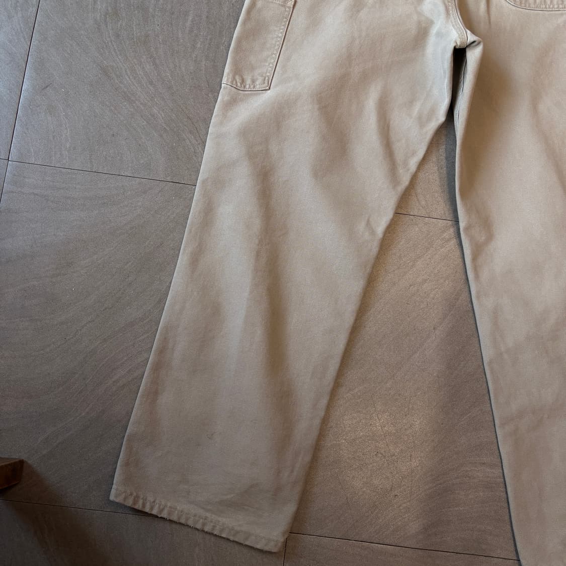 칼하트 정품 오리지널 라이트 그레이 카펜터 팬츠 상품이미지3